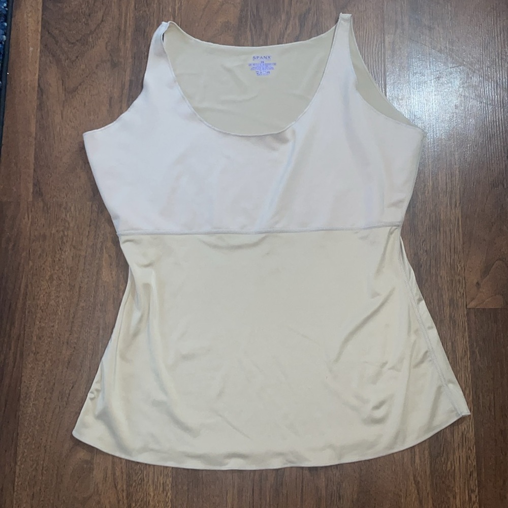 Spanx Hide & Sleek Camisole Size  2X Shaping Slimming Stretch Neutral Minimal - Picture 2 of 5